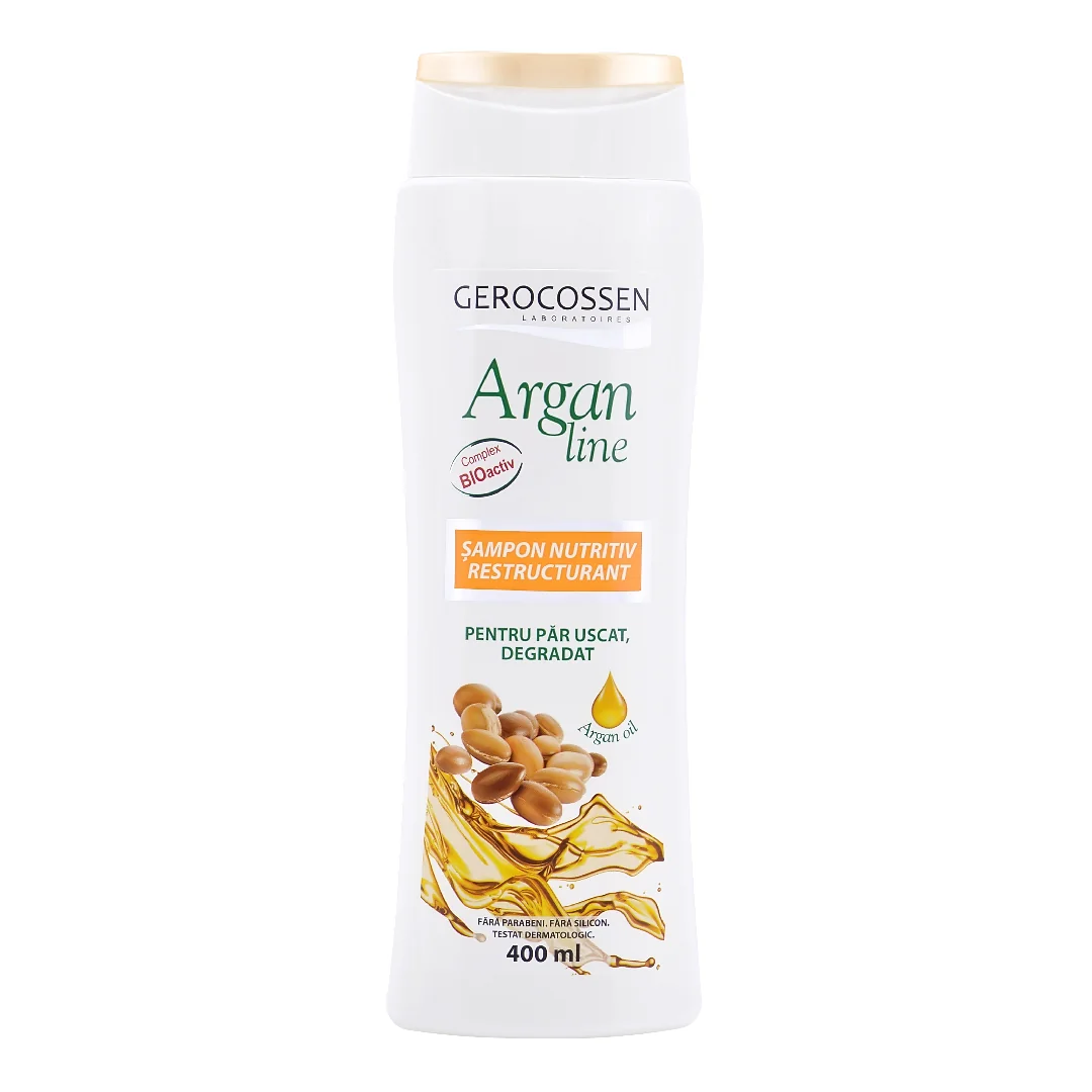 Sampon Nutritiv Restructurant Argan Line, 400 Ml, Gerocossen