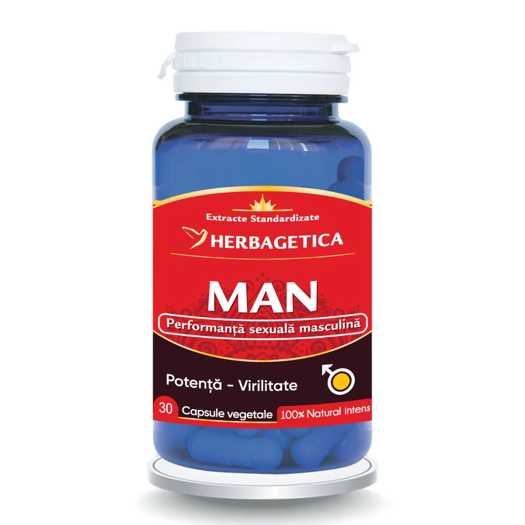 Man, 30 Capsule, Herbagetica