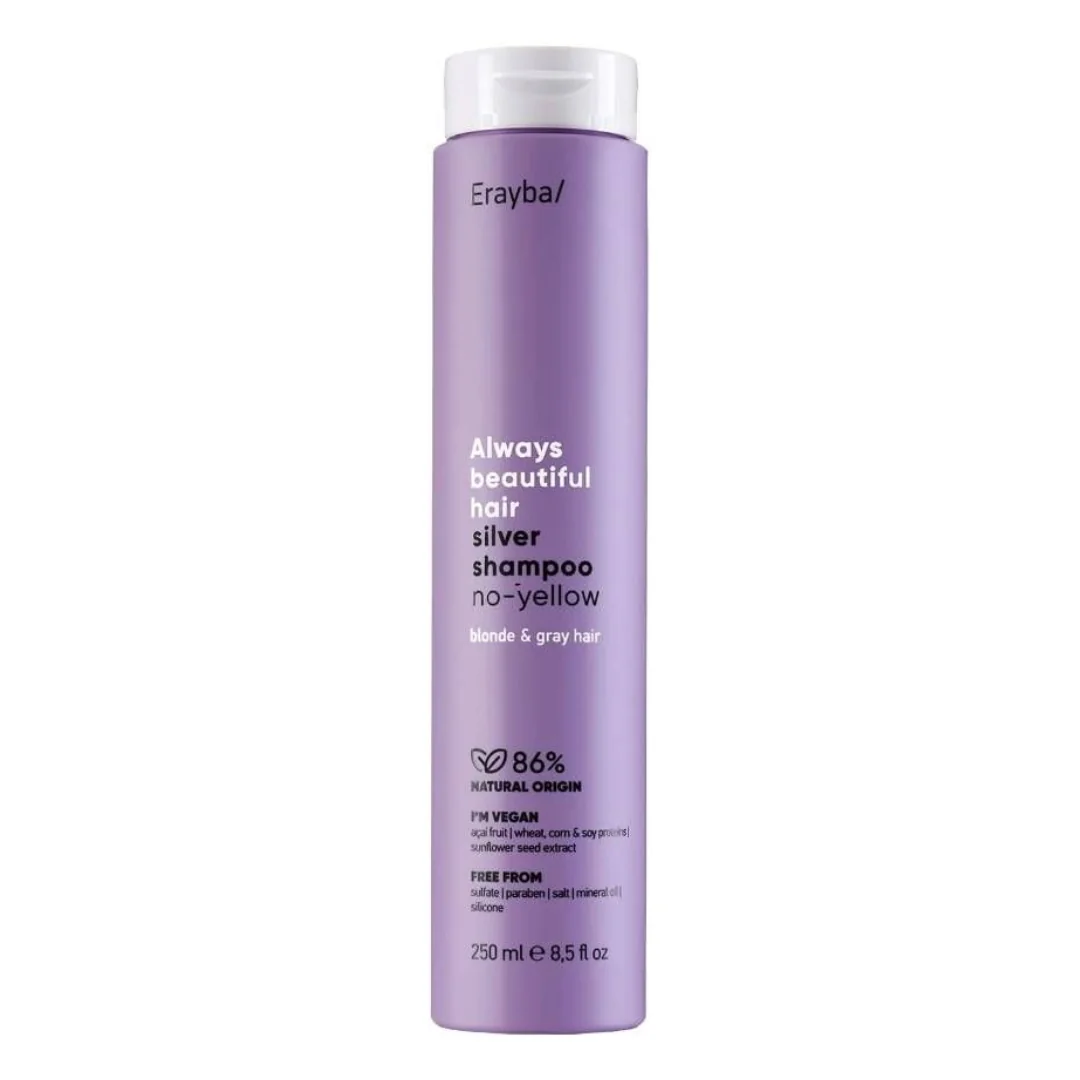 Sampon No Yellow, ABH Silver 250ml, Erayba