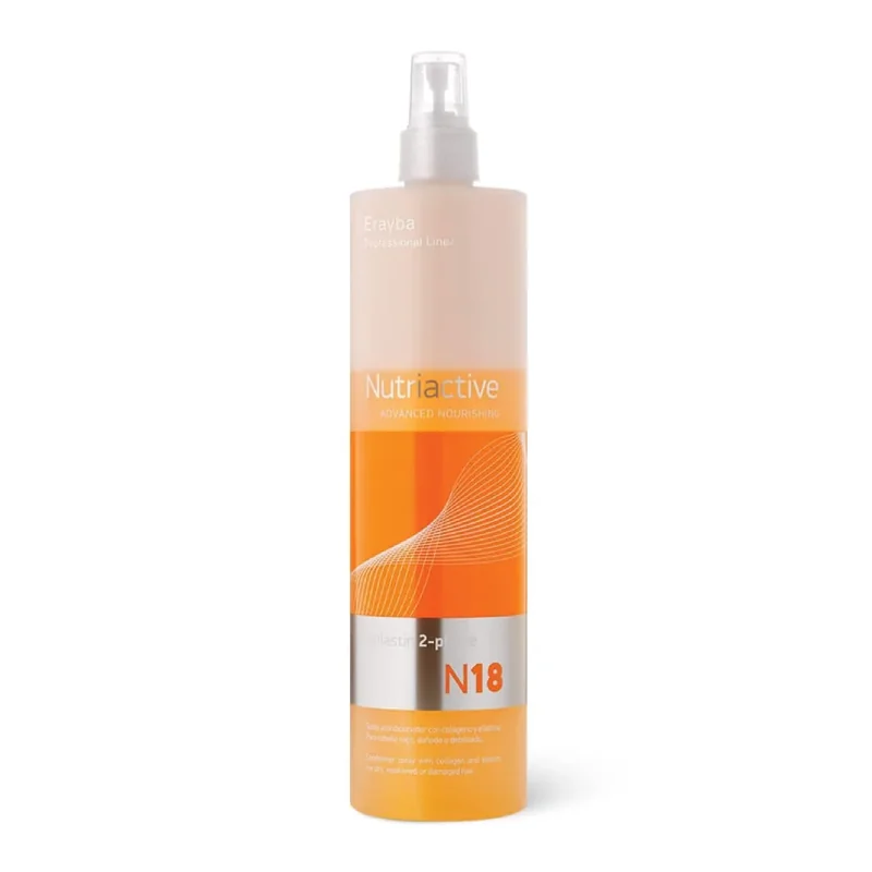 Balsam Profesional Nutritiv Cu Elastina & Colagen N18, 500 Ml, Erayba
