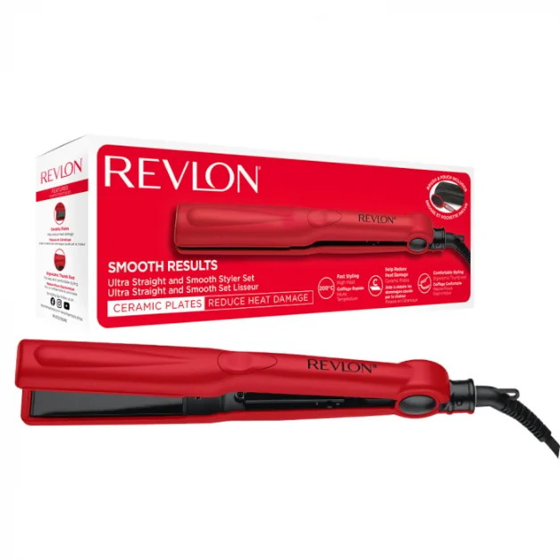 Placa De Indreptat Parul Smooth Results Rvst2176GPE, Revlon