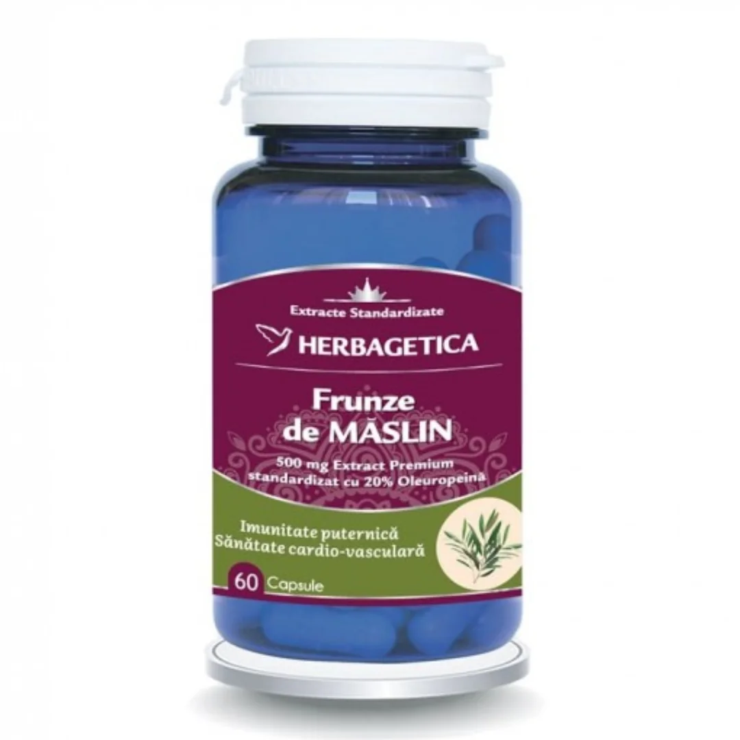 Frunze De Maslin 60 Capsule Herbagetica
