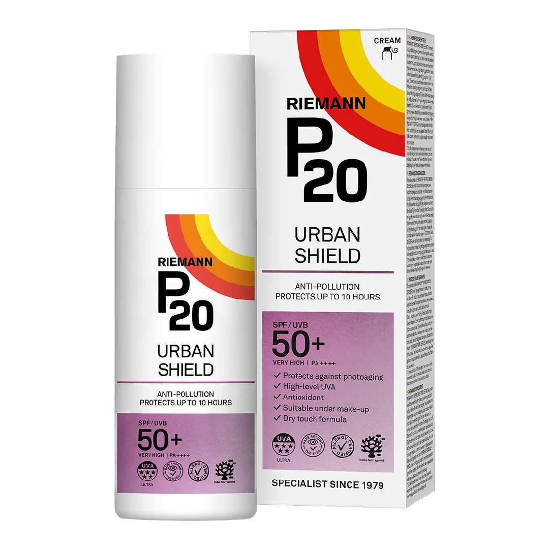Crema De Fata Spf50+ Urban Shield, P20, 50 Ml, Riemann