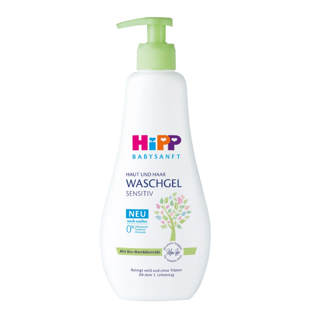 Gel De Dus Pentru Par Si Corp, 400 Ml, Hipp