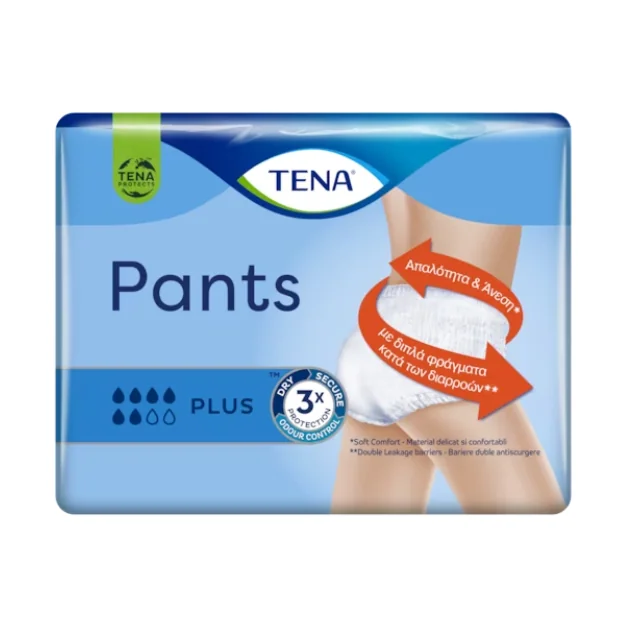 Scutece Tip Chilot Pentru Adulti Pants, Plus Medium, 14 Bucati, Tena