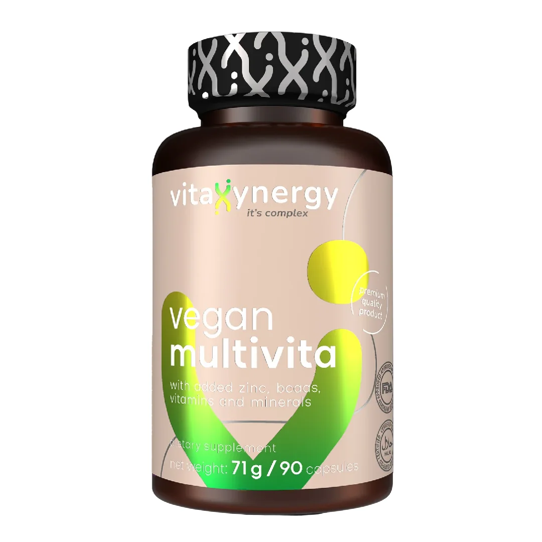 Multivitamine Vegane, 90 Capsule, Vitaxynergy