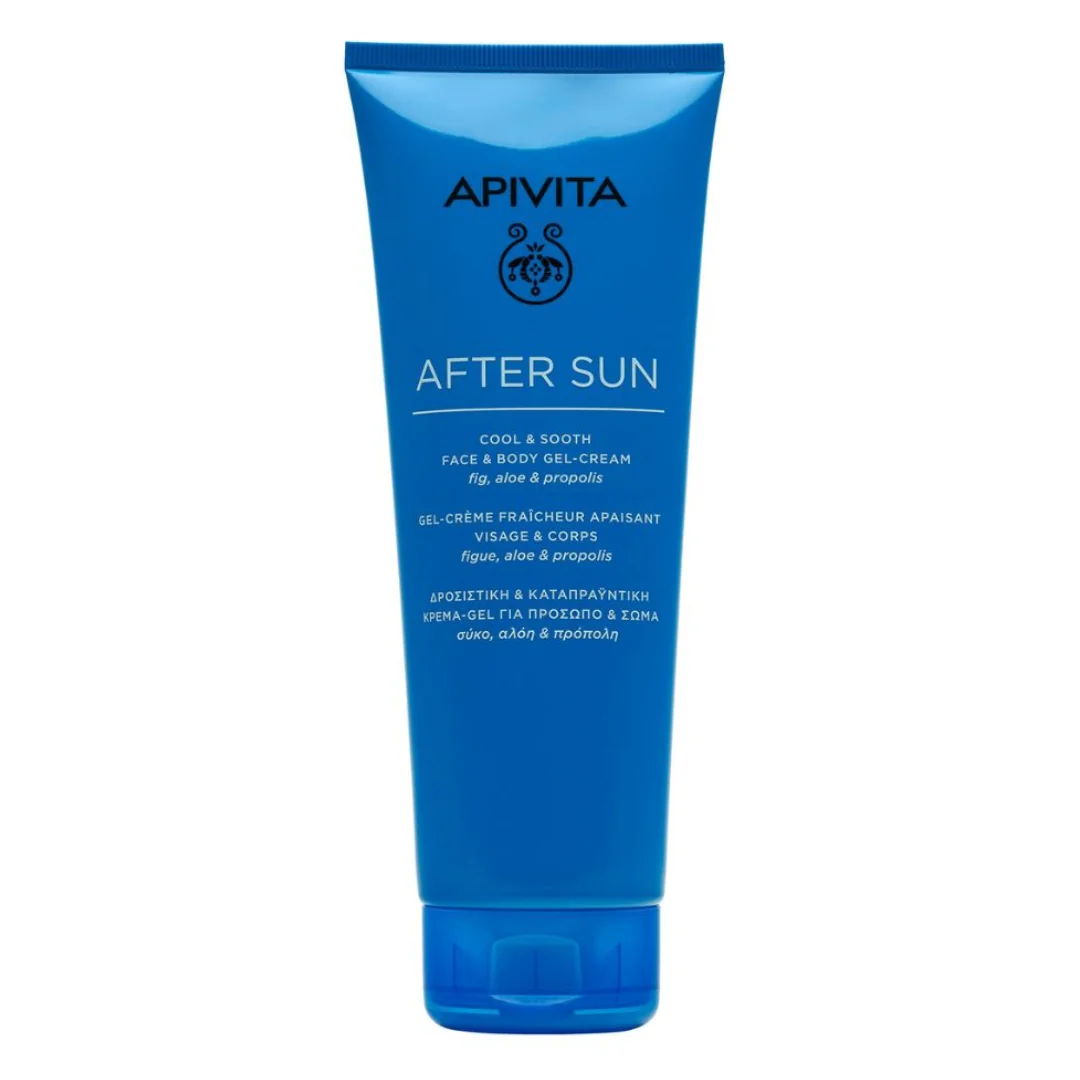 Gel-Crema După Expunerea La Soare, After Sun, 200 Ml, Apivita