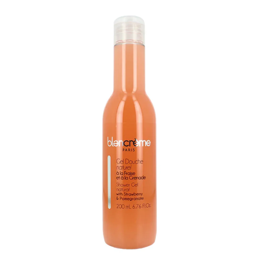 Gel De Dus Capsuni Și Rodie, 200ml, Blancreme Paris