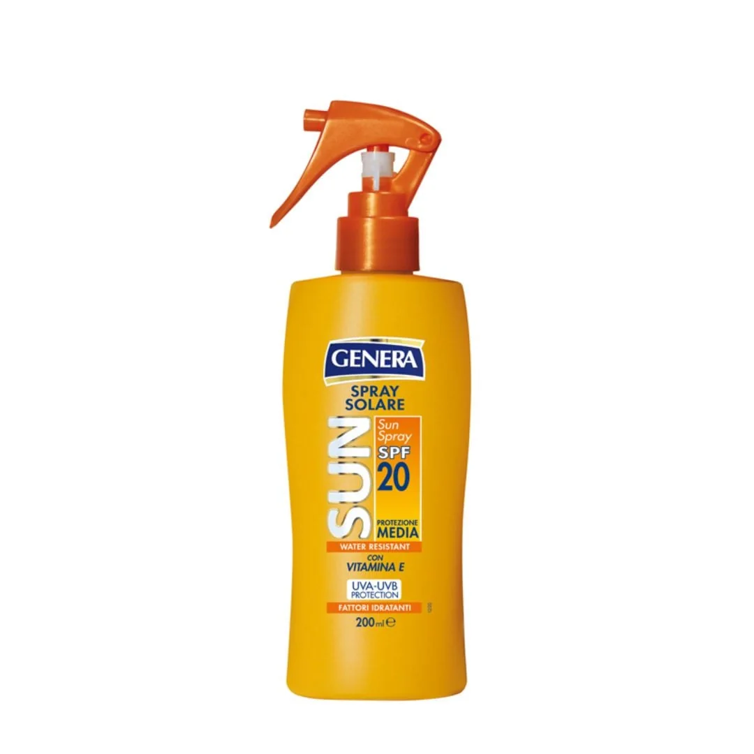 Genera Sun Spray Spf20, 200ml