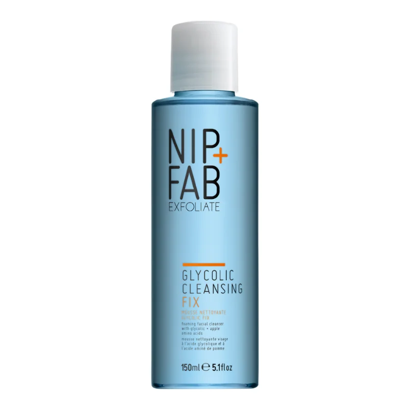 Spuma Pentru Curatarea Fetei Glycolic Fix, 150 Ml, NIP+FAB