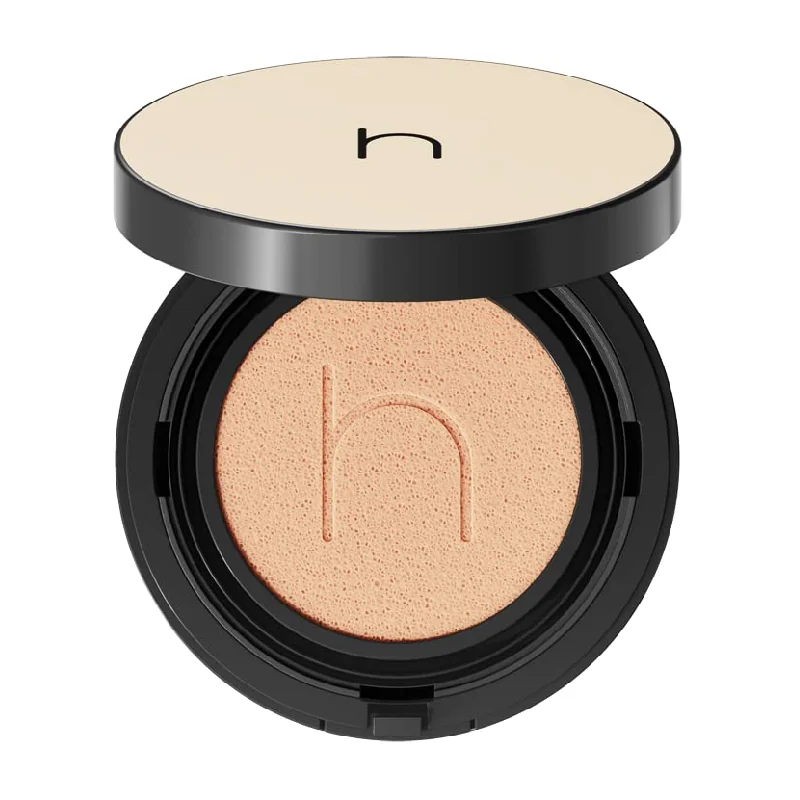 Fond De Ten Compact Vegan Aqua Glow Zero Fit Cushion Spf50, Nr.2 Natural, 12g, Hamel