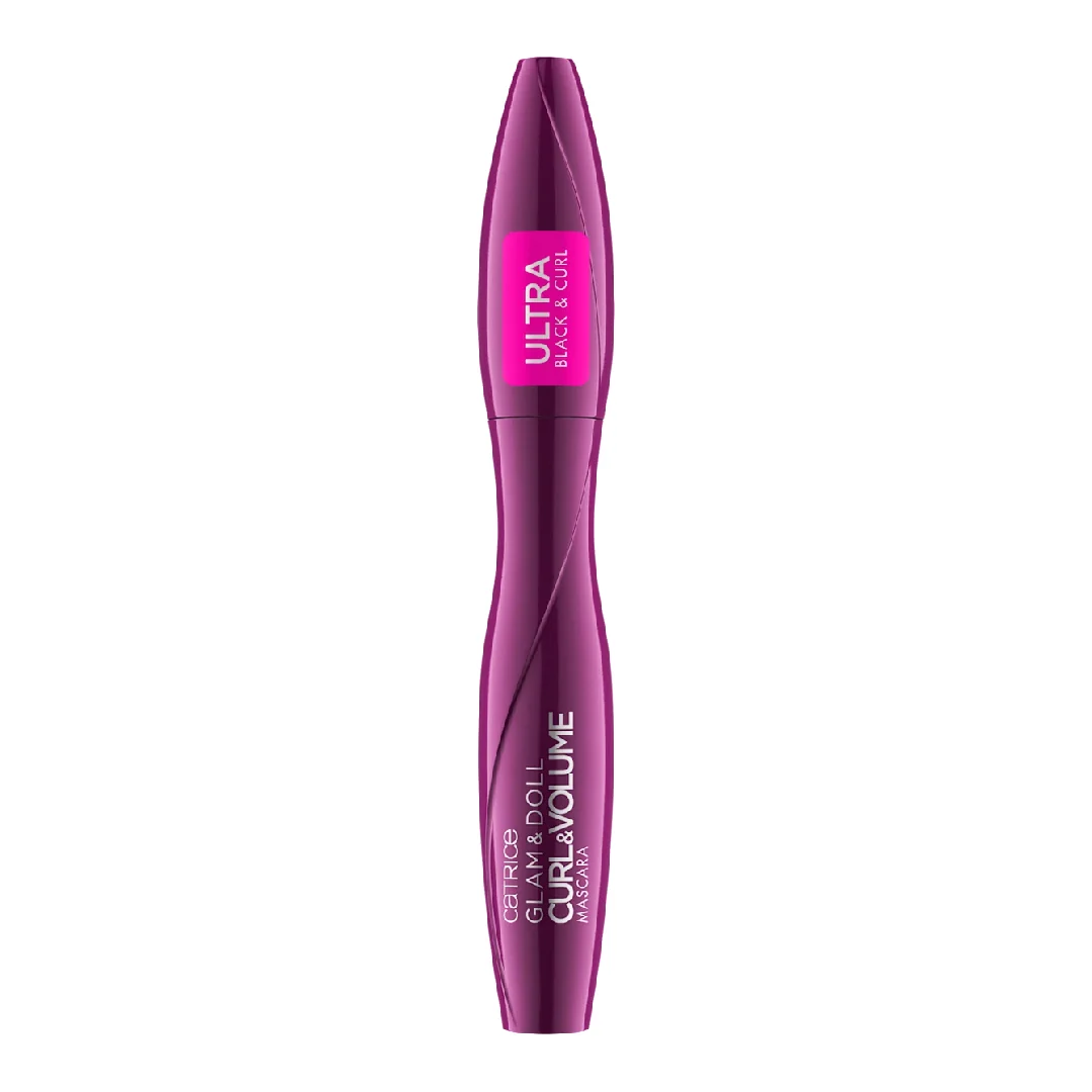 Mascara Curl & Volume Glam&Doll, 010 Black, 10 Ml, Catrice