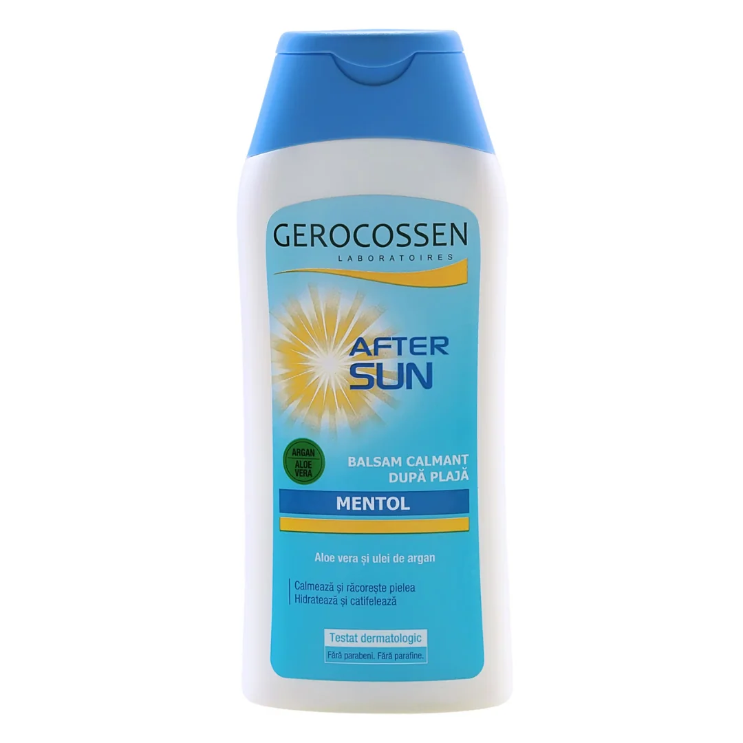 Balsam Calmant După Plaja Cu Mentol, After Sun, 200 Ml, Gerocossen