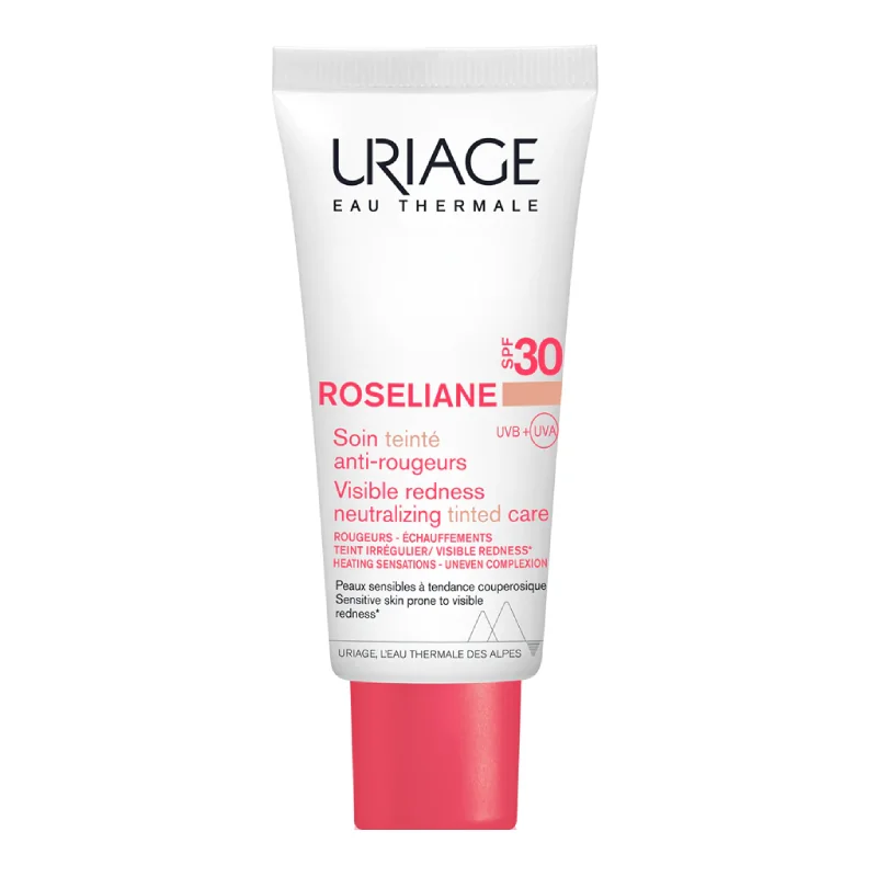 Crema Cc Anti-Roșeață Cu Spf30 Roseliane, 40 Ml, Uriage