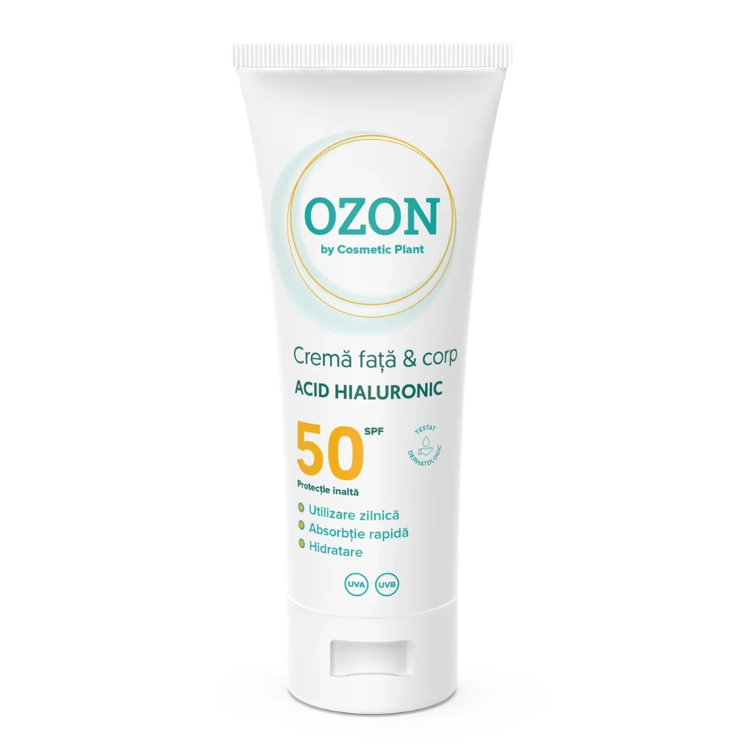 Cremă Față&Corp Cu SPF 50 Ozon, 100ml, Cosmetic Plant