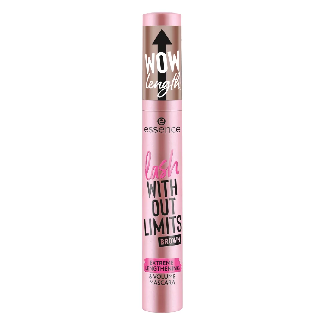 Mascara Extreme Lengthening & Volume Without Limits, 01 Black, 13 Ml, Essence
