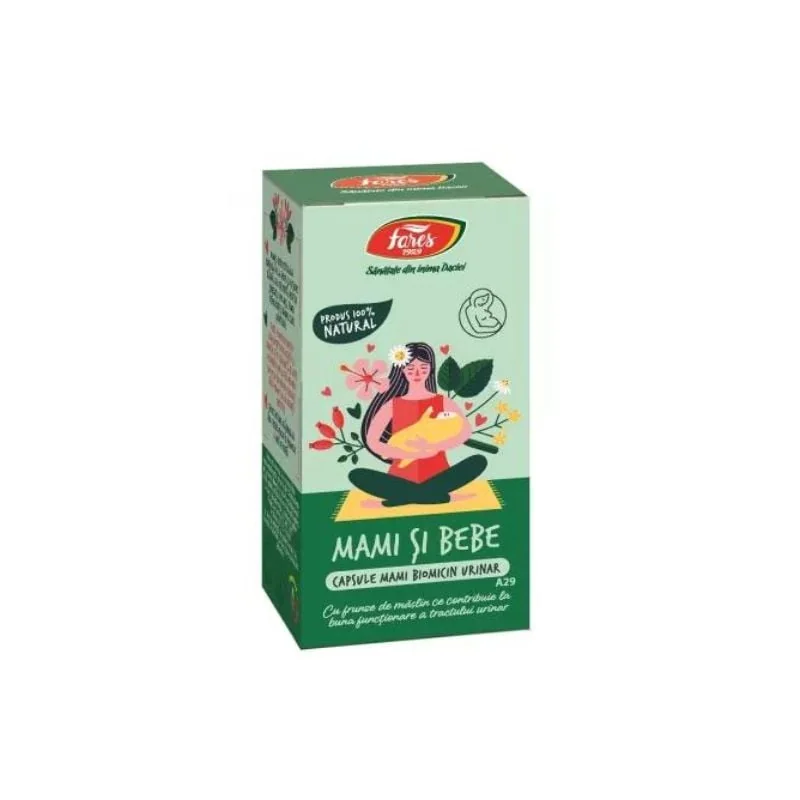 Biomicin Urinar Mami Si Bebe A29, 30 Capsule, Fares