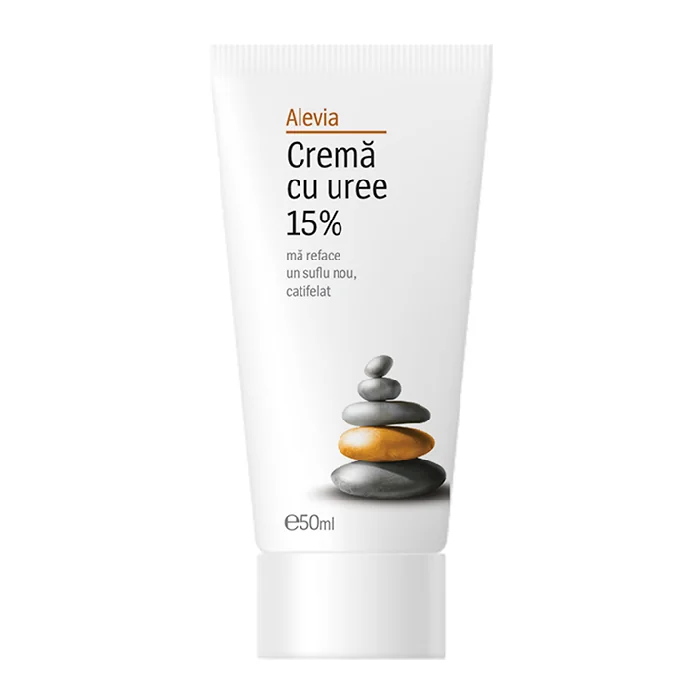Crema Cu Uree 15%, 50 Ml, Alevia