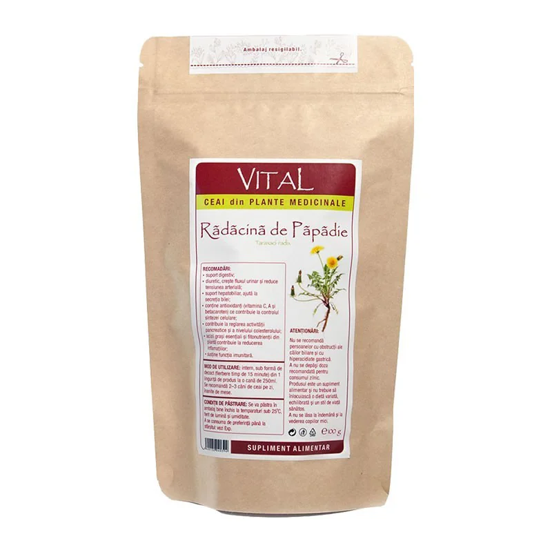 Ceai Radacina De Papadie, 100G, PLANTAVOREL