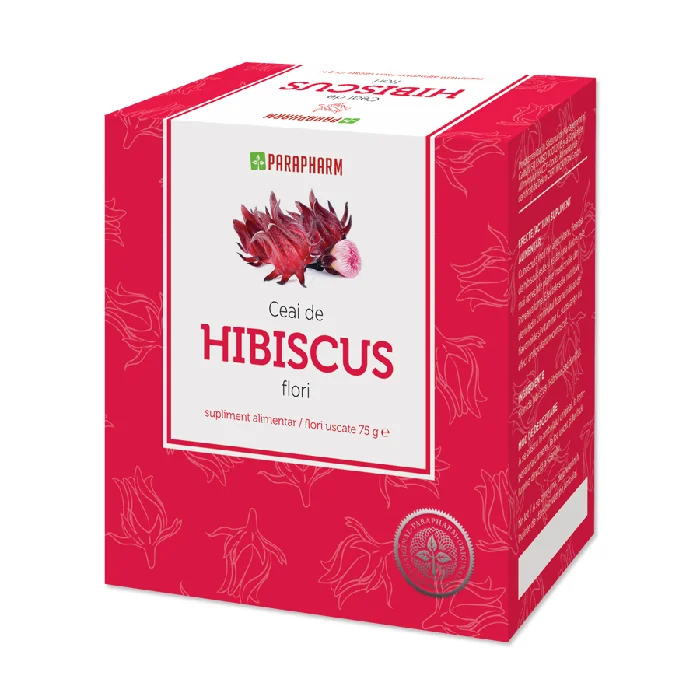 Ceai De Hibiscus Flori, 75G, Parapharm