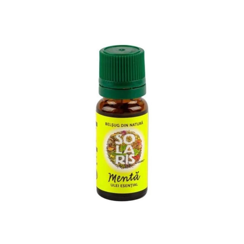 Solaris Ulei Esențial De Mentă, 10 Ml