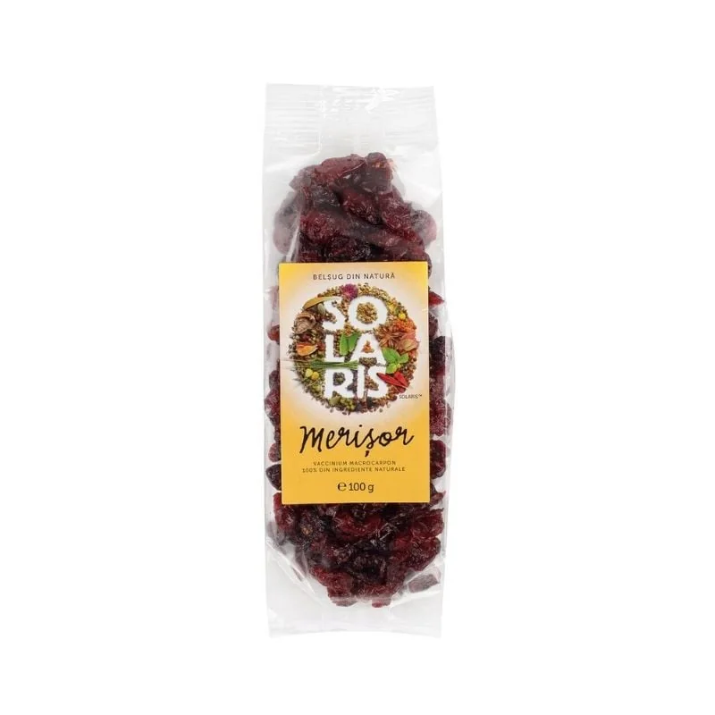 Solaris Fructe Uscate Merisor, 100g