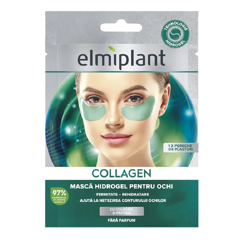 Masca Hidrogel Pentru Ochi Cu Colagen, Elmiplant