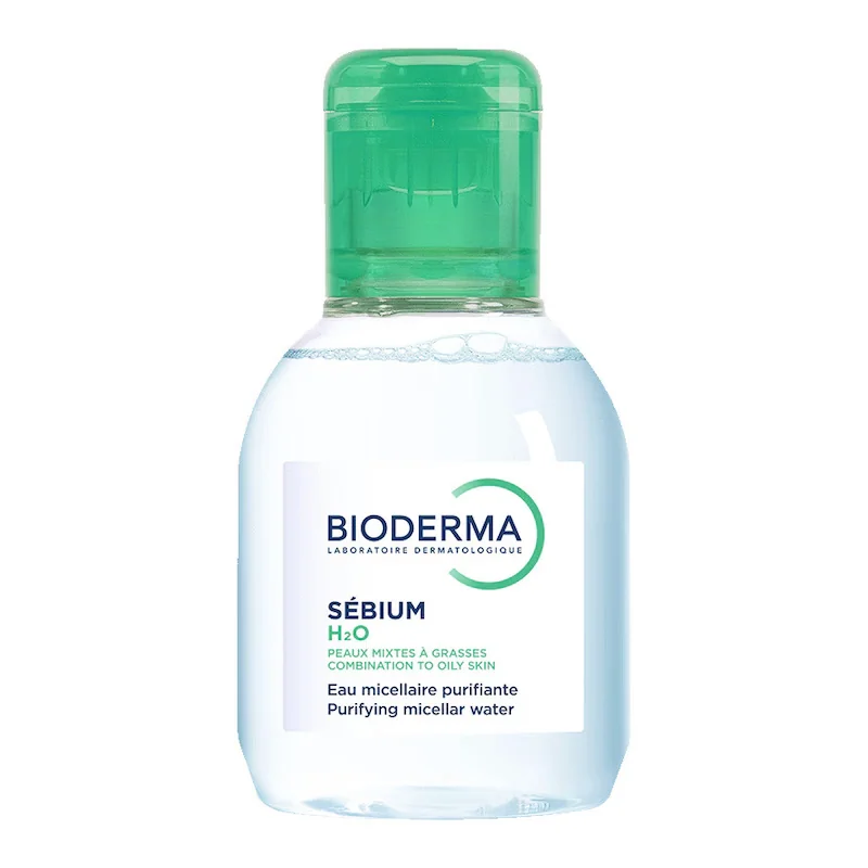 Apa Micelară Ten Mixt Și Gras H2O Sebium, 100 Ml, Bioderma