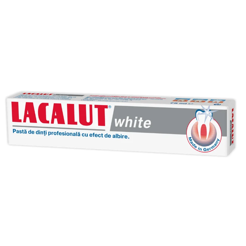 Lacalut White Pasta Dinti Medicinala, 75 Ml