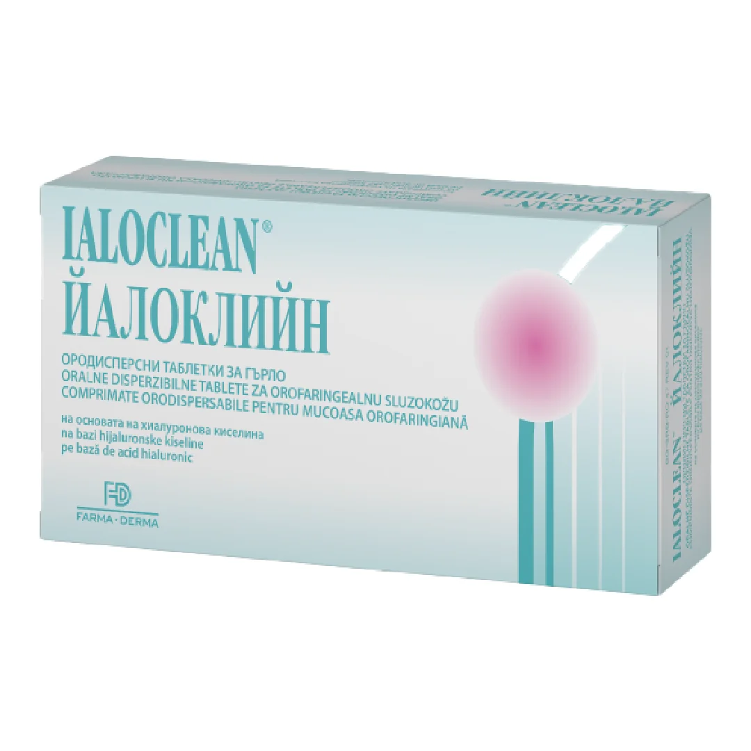 Ialoclean Orodipersabil, 30 Comprimate, Naturpharma