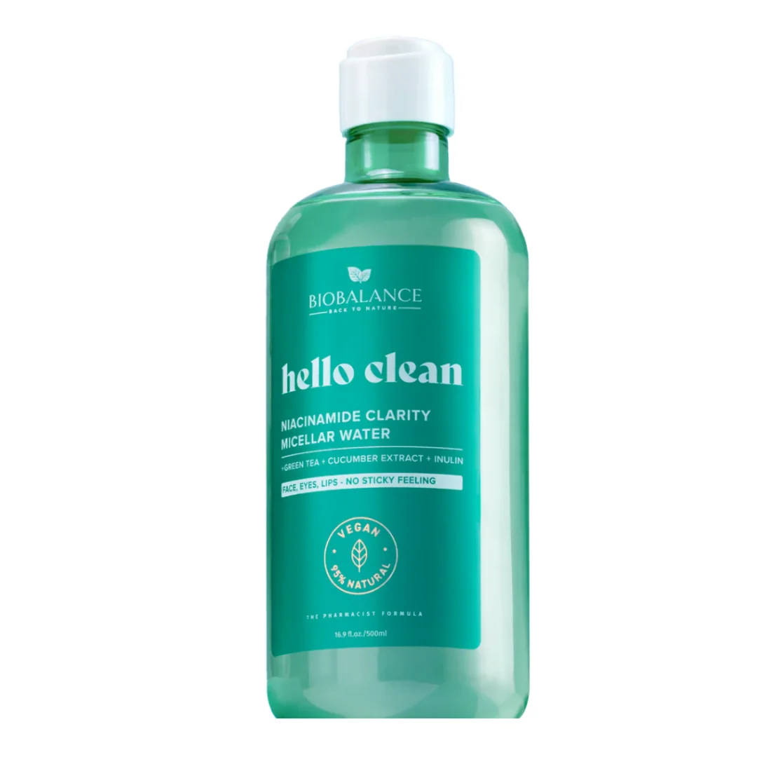 Apa Micelara Niacinamide Clarity Hello Clean, 500 ml, Bio Balance