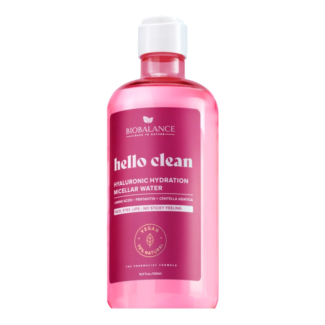 Apa Micelara Hyaluronic Hydration Hello Clean, 500 ml, Bio Balance