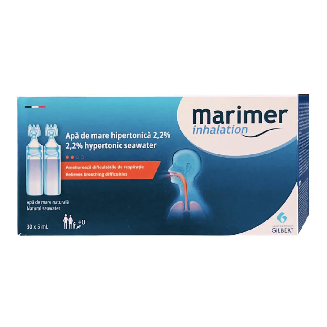 Marimer Inhalatii 2,2%, 30 Unioze*5 Ml, Gilbert