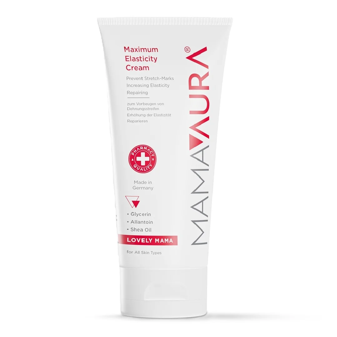Crema Pentru Elasticitatea Pielii Maximum Elasticity Lovely Mama, 150 Ml, Mamaaura