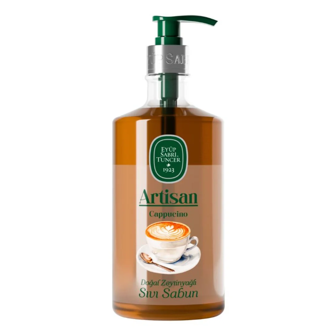 Sapun Lichid Cu Ulei Natural De Masline Cappuccino Artisan, 600 Ml, Eyüp Sabri Tuncer