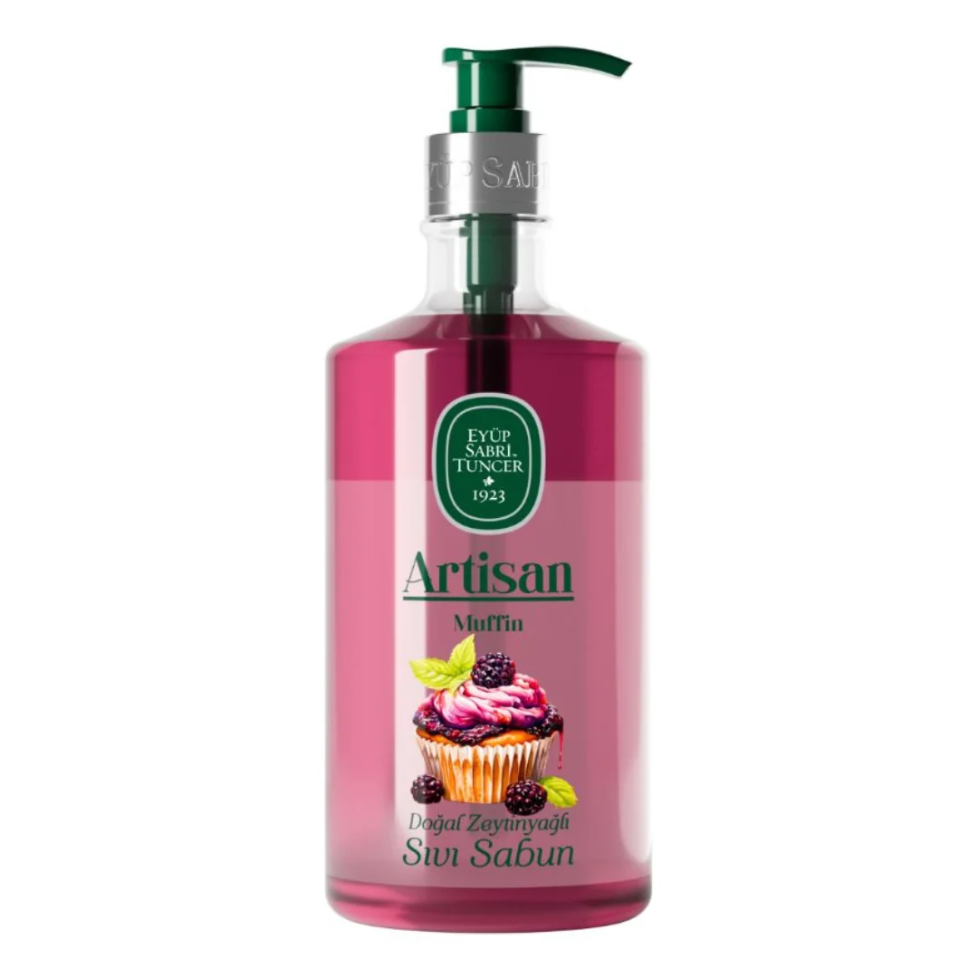 Sapun Lichid Cu Ulei Natural De Masline Macaron Artisan, 600 Ml, Eyüp Sabri Tuncer