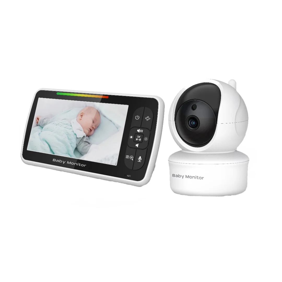Baby Monitor Wireless, Ecran HD 5", Rotire 355°, Eyebaby, Likesmart