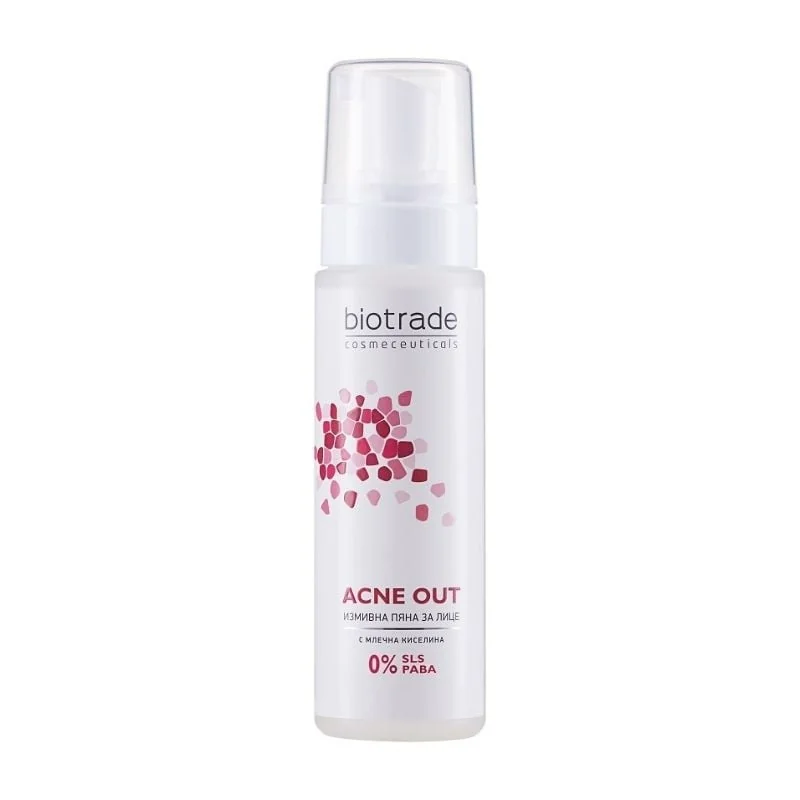 Biotrade Acne Out Spumă Curățare, 150ml