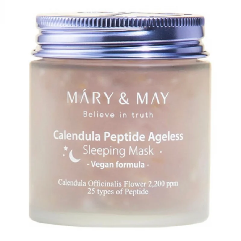 Masca Pentru Noapte Cu Galbenele Și Peptide, 110g, Mary And May