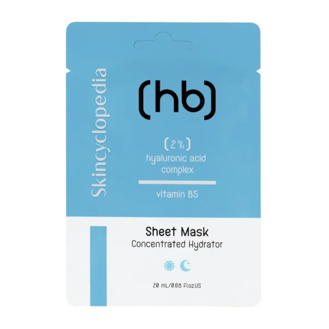 Masca De Fata Tip Șervețel Cu Acid Hialuronic Și Vitamina B5, 20 Ml, Skincyclopedia