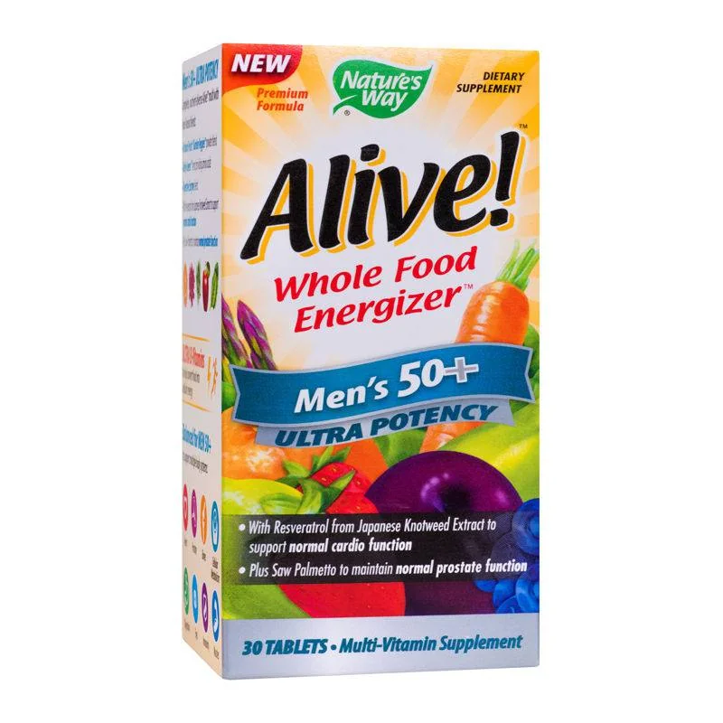 Secom Alive Men's Ultra 50+, Pentru Sanatatea Barbatilor, 30 Tablete