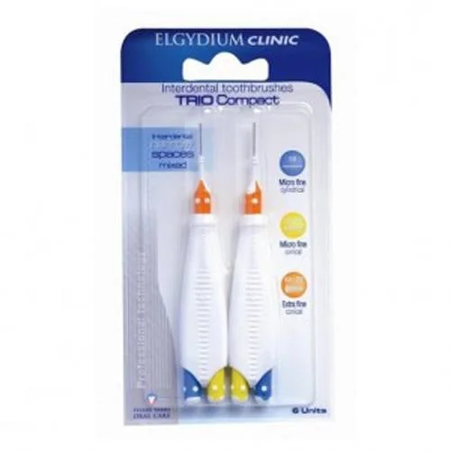 Elgydium Periuță Interdentală Triocompact Narrow X 2