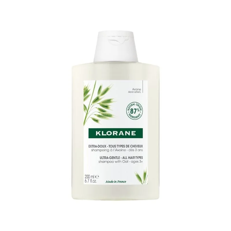Klorane Sampon Lapte De Ovaz, 200 Ml