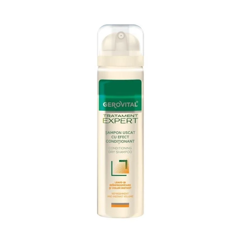 Sampon Uscat Cu Efect Conditionat Tratament Expert, 200 Ml, Gerovital