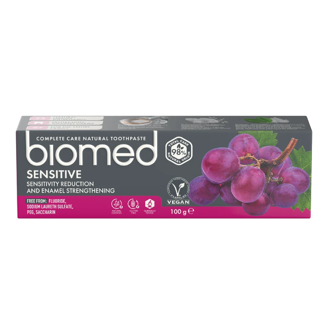 Pasta De Dinti Sensitive, 100 G, Biomed