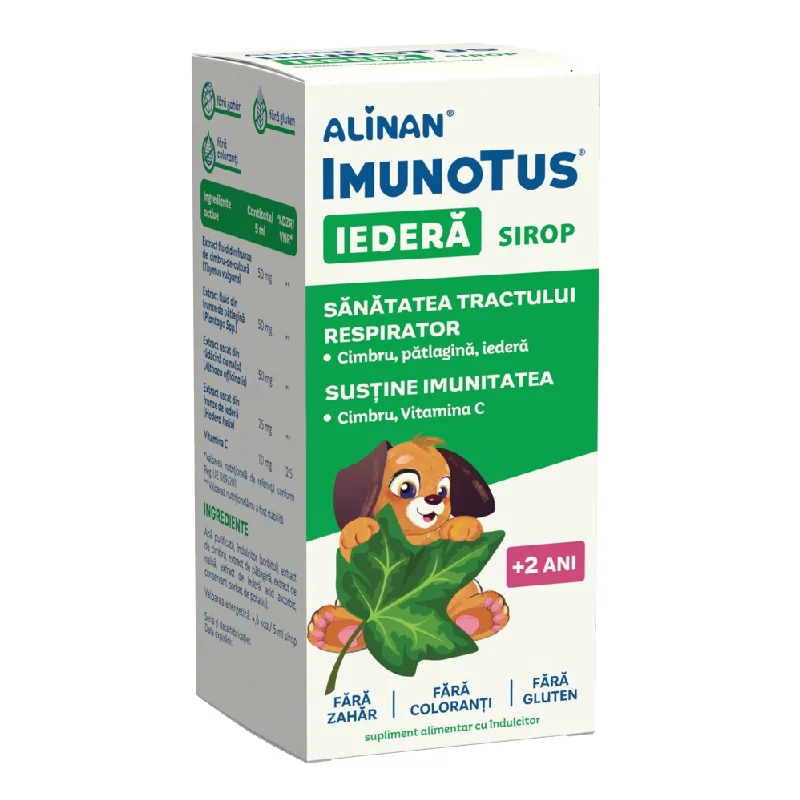 Sirop Imunotus De Iedera Alinan, 150 Ml, Fiterman Pharma