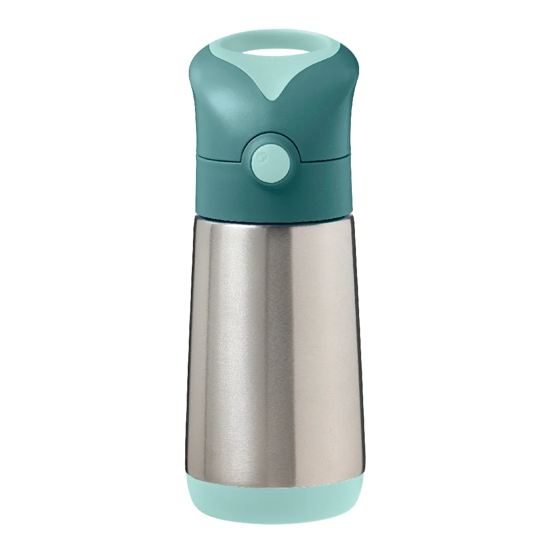 Cana Termos Cu Pai, 12 Luni+, Verde, 350 Ml, B.Box