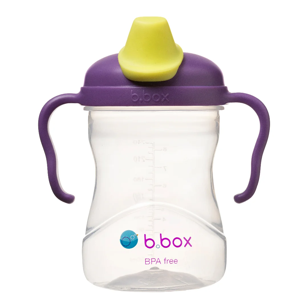 Cana De Tranziție Cu Cioc +4L, Mov/Verde, 240 Ml, B.box