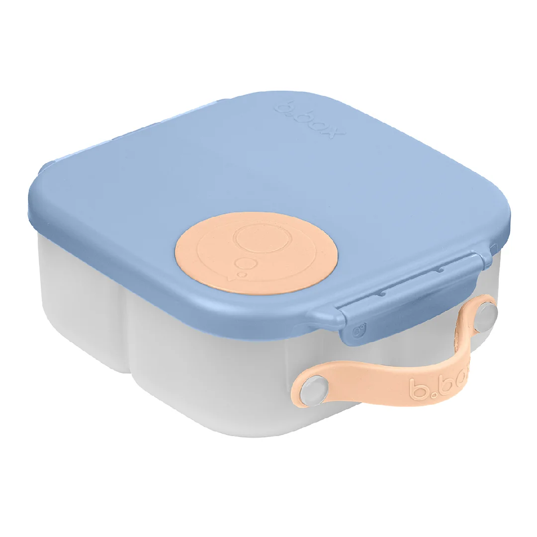Caserola Compartimentată Mini Lunchbox, 3 Ani+, Mov/Bej, B.Box