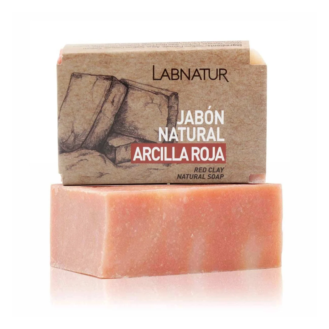 Sapun Natural Cu Argila Rosie, 100G, Labnatur